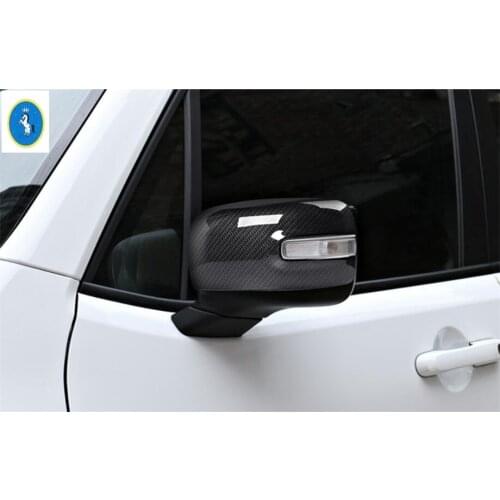 Yimaautotrims Auto Accessory Door Rearview Mirror Shell Rear-view Mirror Cap Cover Trim ABS Fit For Jeep Renegade 2015 - 2020
