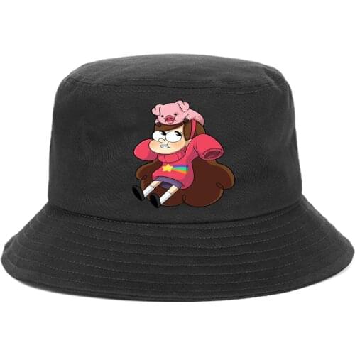 Anime Game cartoon Bucket Hat teenager Outdoor Summer Hip Hop Caps unisex Streetwear Chapeau Caps Fisherman Caps