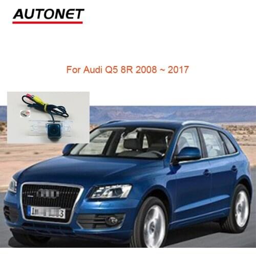 Autonet HD1280*720 Rear View Camera For Audi Q5 8R 2008 2009 2010 2012 2013 2014 2015~2017 license plate camera/reversing camera