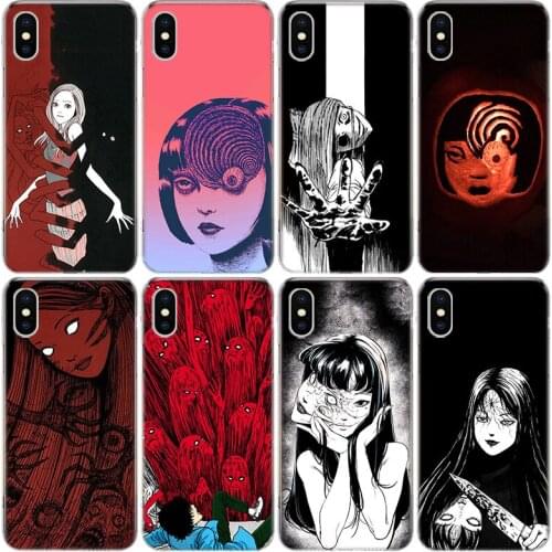 Babaite Junji Ito Tees Horror Phone Case For iphone 12 Mini 11 Pro XS MAX SE2020 8 7 6 6S Plus X 5 5S SE XR Cover Shell Coque