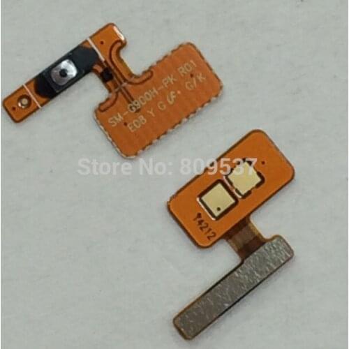 For Samsung Galaxy S5 i9600 G900F G900H Power Button Flex Cable Ribbon Genuine New 10pcs/lot