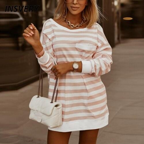 Женские длинные толстовки INSVERY China At AliExpress