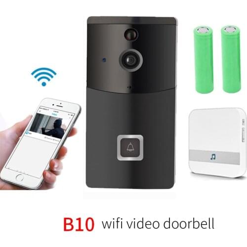 Anytek B10 Smart WiFi Security DoorBell with Visual Recording Low Power Consumption Remote Home Monitoring IP Video Door Phone