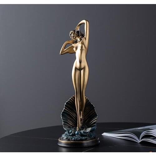 New resin Mermaid Art Personality Living Room Creative Wine Cabinet Crafts Decoration