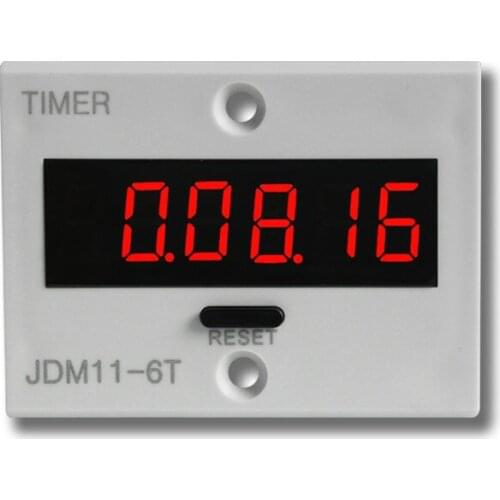 JDm11-6T Industrial Equipment Work Accumulating Timer, Accumulator, Electronic Digital Display Timer