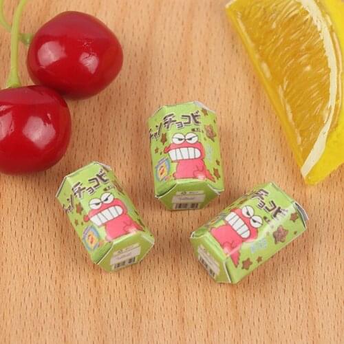 3pcs 1/12 Scale Dollhouse Miniature Cookies Box Pretend Play Food for Doll House Kitchen Toy Accessories