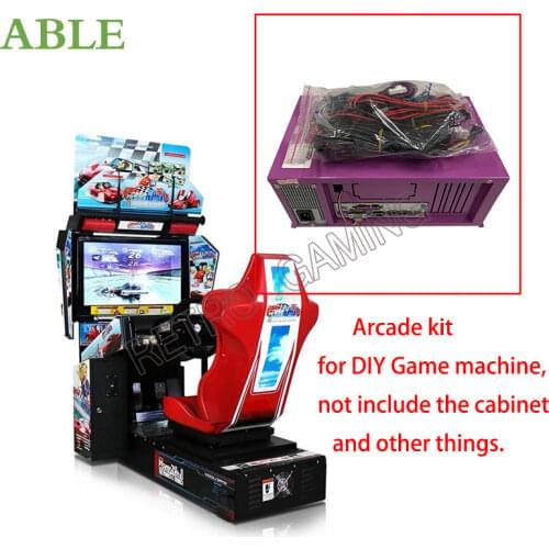 Arcade Kit Outrun Car Racing Motor Driving Game Motherboard TT Motorcycle Simulator Children Racing Game Machine DIY