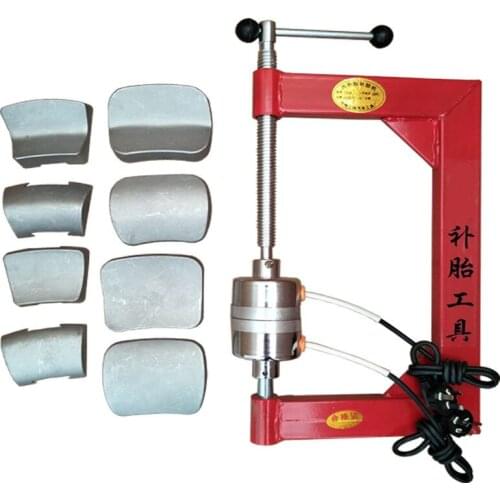 Inner Tube Tire Repair Machine Automatic Temperature Control Car Tire Dot Vulcanizing Machine Tire Repair Equipment 220V YZ