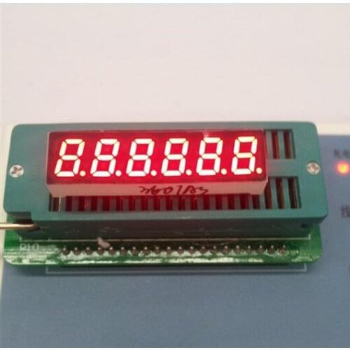 0.3inch 6digits red 7 segment led display 3601AS/3601BS