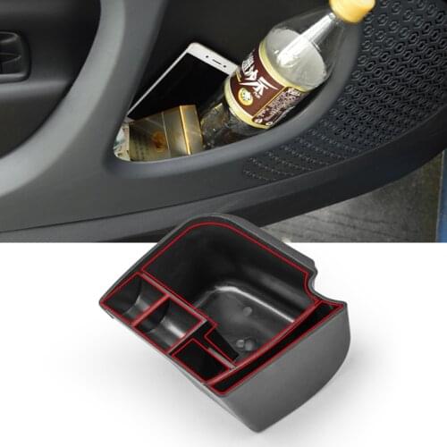 2 Pcs Car Door Handle Storage Box Interior Accessories For Mercedes Smart 453 fortwo forfour Car Styling Modification Decoration