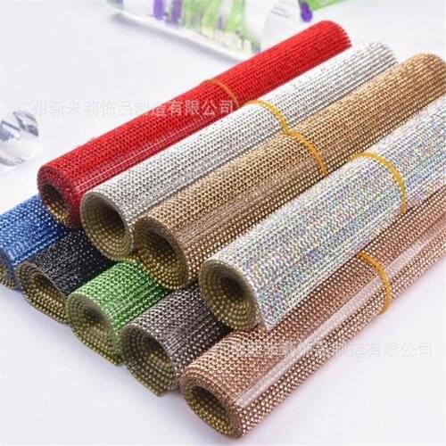 24cmx40cm) x 2pieces , SS8 Hot melt glue hot-fix Rhinestones paster Trimming glue back rhinestones sticker HH138