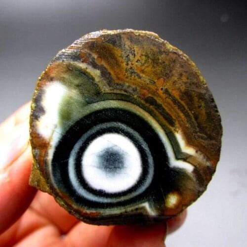 91g Pair of Unpolished Achat Agate Thunderegg Half Geode - crystals and stones healing Mineral specimen Home Decor L0123