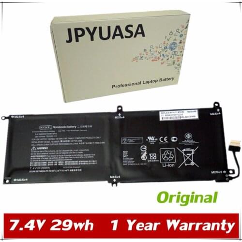 7XINbox 7.4V 29wh Original KK04XL Laptop Battery For HP Pro x2 612 G1 Tablet 753703-005 HSTNN-IB6E