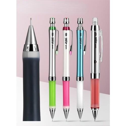 Uni Mitsubishi Soft Grip Automatic Pencil 0.5 Rotating Lead Core Childrens Low Center of Gravity Activity Pencil 858/807GG