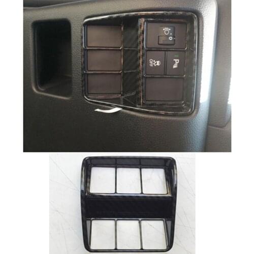 Car Left Central Control Trim Frame Interior Modification Headlamp Adjustment Decoration For Honda CRV 2017-2021 Sticker