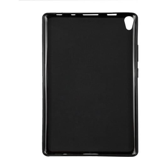 QIJUN Silicone Smart Tablet Back Cover For Lenovo Tab 3 8 Plus 8.0'' Tab3 8plus TB3-8703F TB3-8703N 8703X Shockproof Bumper Case