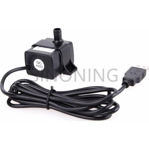 DC5V 3W USB Aquarium Water Pump Submersible Farmed Fish Tank Fountain Pond Water Pump Aquatic Pets Supplies