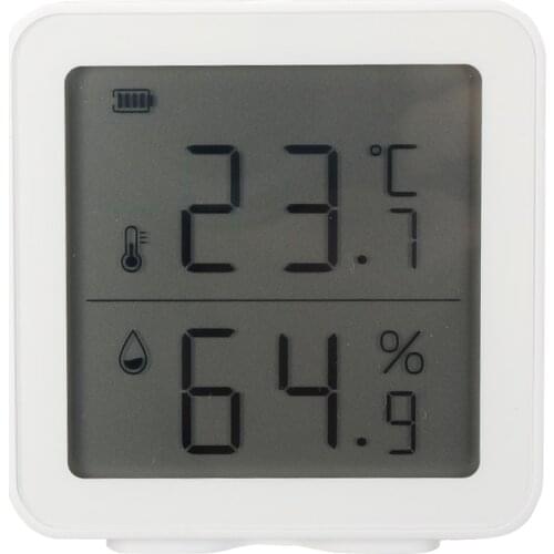 Home Smart Wireless Temperature Sensor WIFI 2.4G Wireless Remote -10 To +55 Degree Home Thermometer LCD Hygrometer