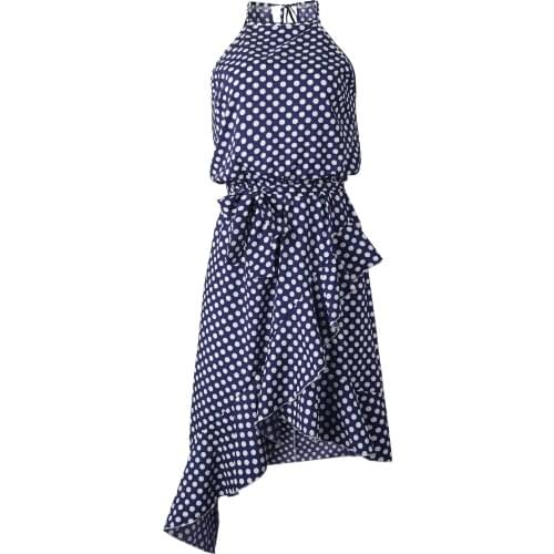 Летние платья в горошек Duzeala China At AliExpress