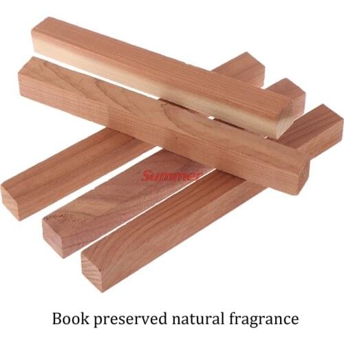 Hot 5PCS/lot Anti-moisture Moth Bug Repellent Natural Cedar Wood Wardrobe Clothes Drawer Mildew Camphor