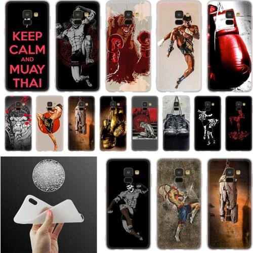 Grant Muay Thai Fight Boxing Phone Case For Samsung Galaxy A10 A20 A30 A40 A50 A60 A70 A6 A8 Plus A7 A9 2018 A3 A5 2017 Cover