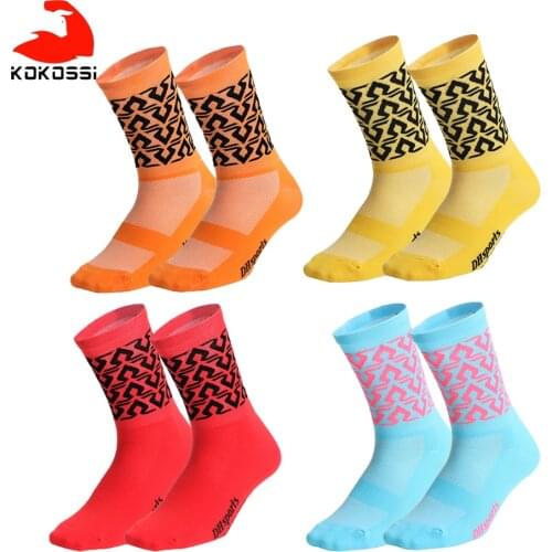 KoKossi Running Socks Bicycle Socks Basketball Climbing Marathon Sports Socks Breathable Comfortable Soft Wear-resistance
