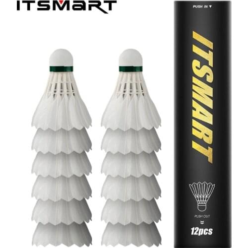 Boutique 12PCS Outdoor Supplies Badminton Balls Portable Badminton Travel Out Products Sport Training Shuttlecocks