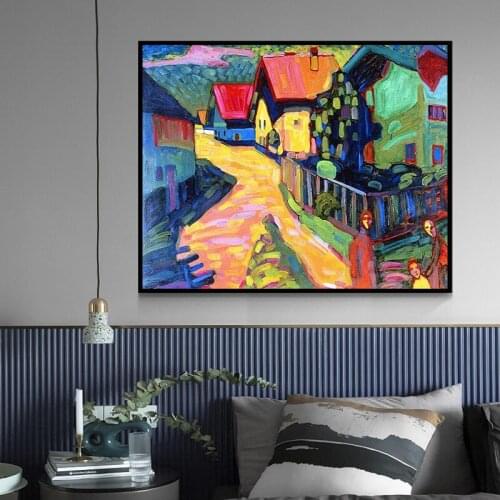 Paint by number art painting by numbers Hand drawn abstract modern oil painting home corridor decorative painting