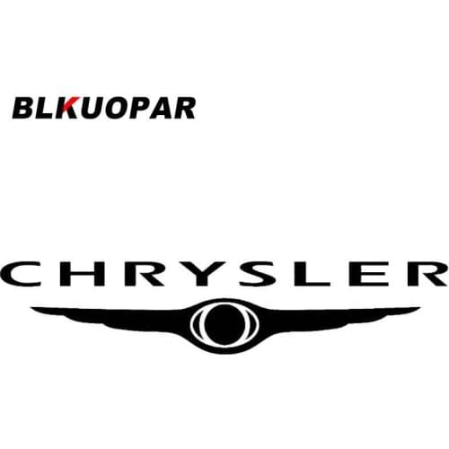 BLKUOPAR Chrysler Symbol Car Stickers and Decals Bumper Vinyl Graphics Creative Decorative Suitable for Chrysler JDM RV Vehicle