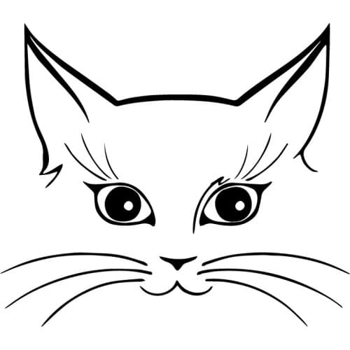 Free Shipping PET CAT car Stickers On The Cars Funny For Fuel Cap Ef For Window Car Body Decal Motorcycle Decorations