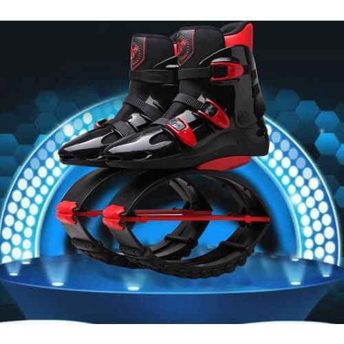 2021 New Adult Sports Shoes Jumping Shoes Bouncer Kangaroo Jumping Jumping Shoes Bounce Fitness Body Shaping Electroplating Shel