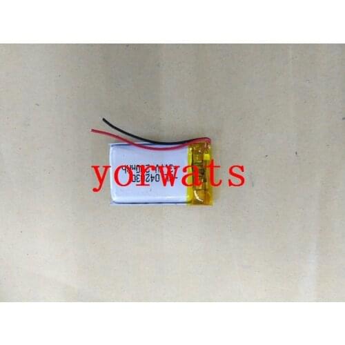 New Hot A Rechargeable Li-ion Cell Post 3.7V Polymer Lithium Battery 402030 200 Mah Direct Sales
