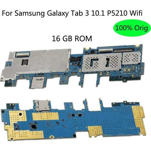Original + Chips For Samsung Galaxy Tab 3 10.1 P5210 Wifi Mainboard Logic Board