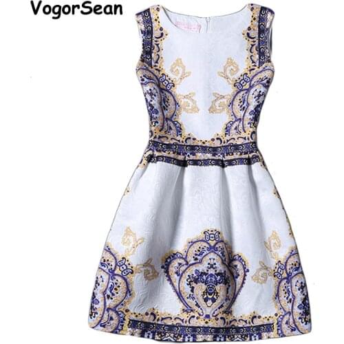 Womens Dresess Print Elegant Summer Style Casual Female Vestidos Festa Robe Femme Vintage Club Party Dress For Work