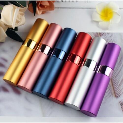 1PC Top Quality 15ML Aluminum Perfume Bottle Empty Refillable Spray Perfume Atomizers Bottles Free Shipping