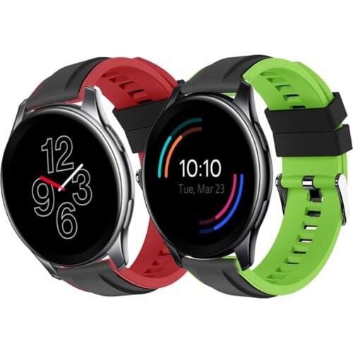 22mm Silicone Wristband Strap for Oneplus Watch Band Bracelet for one plus watch Replacement belt Watchbands ремешок Correa