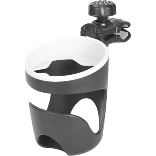 Universal Baby Stroller Cup Holder 360 Rotatable Carriage Milk Water Bottle Rack