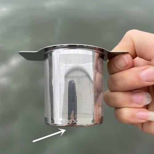 Premium High Quality Metal Tea Leak Filter Infuser Coffee Spice Strainer Healthy Tea Leak Reusable for Tea Room