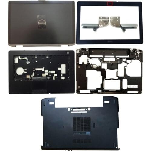 For Dell Latitude E6420 Laptop LCD Back Cover/Front Bezel/Hinges/Palmrest/Bottom Case/Bottom Cover 0616W2 0H4NX0 0R1X1K 025V3N