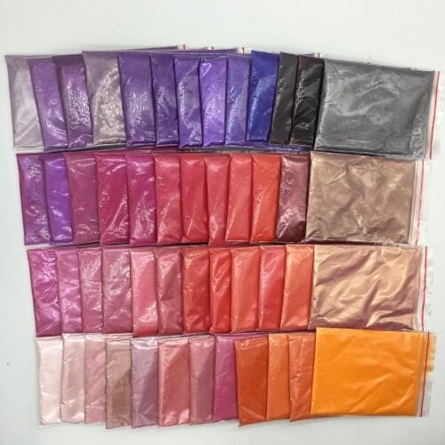 20g Pearlescent Pigment White Symphony Mermaid Powder Make UP Eyeshadow Paint Soap Dye Soap Pigment Mica Powder Nail glitter