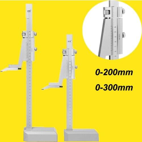 200/300mm Range Vernier Height Gauge with Stand Measure Ruler Tools