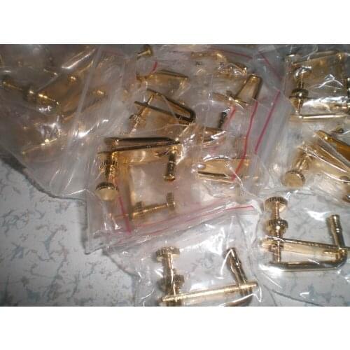 40 PCs Violin string adjusters 3/4 to 4/4 gold color violin tuners