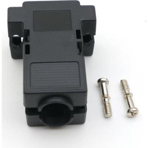 5000pcs DB9 D-Sub Dsub cover hood shell 9 pin 15 pin Plastic Rapid Assembly Shell Cover New