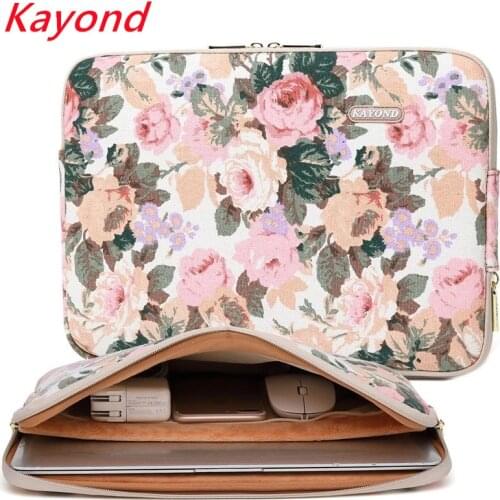 Brand Kayond Sleeve Case Laptop Bag 11",13",14",15",15.6 inch Notebook Bag For MacBook Air Pro, Free Drop Shipping V193