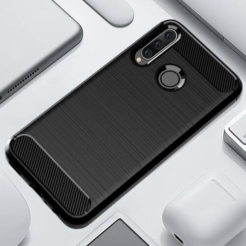 Case For Honor 10i Case Soft TPU Silicone Bumper Cover Carbon Fiber Brushed Cases For Huawei Honor10i Honor 10i 10 Lite Covers