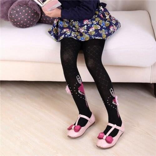 Baby Toddler Infant Kids Girls Cotton Warm Pantyhose Cartoon Stockings Tights 1-10Y Casual