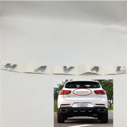 For Grat Wall Haval Hover H1 H2 H3 H5 H6 H7 H8 H9 M2 M4 F5 F7 Emblem Rear Trunk Tailgate Logo Car Decals