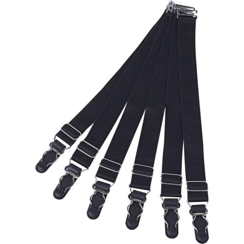 Erotic Lingerie Y Style Elastic Garter Belts Corset Holders Stockings Fastener Suspender with Duck-Mouth Metal or Plastic Clip