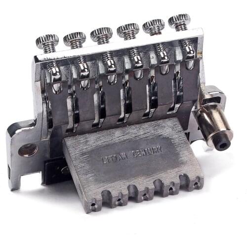 Chrome Electric Guitar Bridge Assembly for ST Guitar Parts