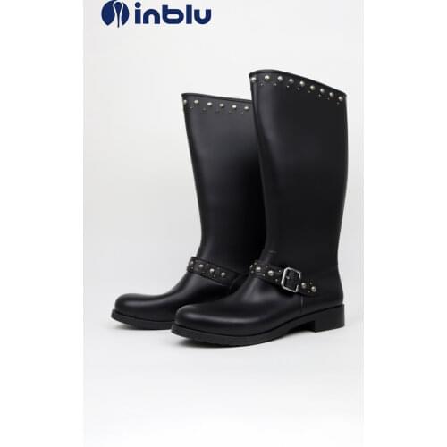 Женские высокие ботинки INBLUE China At AliExpress